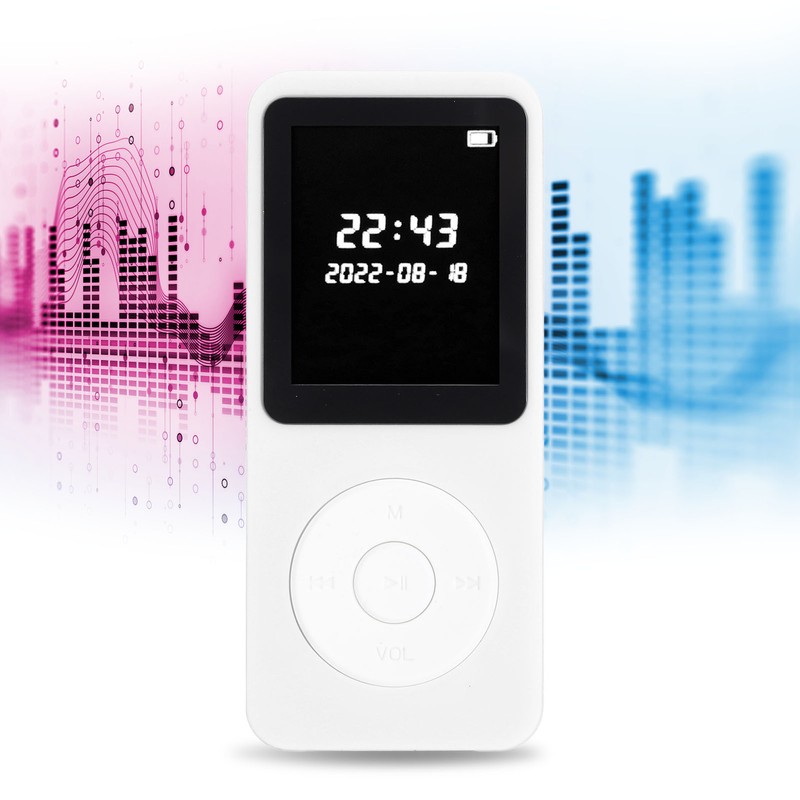 MP3 Player Bluetooth 5.0 1.77in LCD Screen Built in HD
