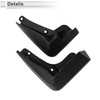 X AUTOHAUX 1set Front and Rear Mud Flaps Splash Guards