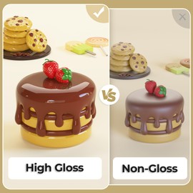 Nicpro Air Dry Clay Varnish (4.06 oz, 120 ml), Air Dry Clay Glaze Sealant for Pottery, Air Dry Clay, Acrylic Paint, Waterproof Prevent Clay Sculpture Scratches, Cracking, Wear- High Gloss Effect