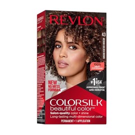 Revlon Liquid Color #43 Medium Golden Brown (Pack of 4)