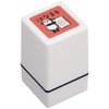 Kodomo no Kao 0543-018 Panda Mini Penetrating Stamp Hanamaru (Red)