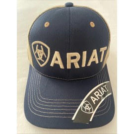 Ariat Mens Shield Logo Mesh Back Ajustable Cap Hat