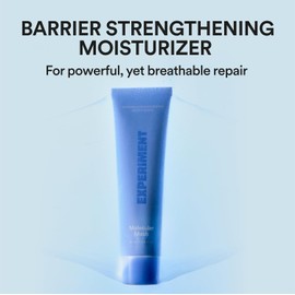 Experiment Molecular Mesh Barrier Repair Moisturizer – Soothing Lightweight Face Cream for Strength, Redness & Irritation - Ectoin, Phytosphingosine, Centella 2 FL OZ - Vegan for Sensitive Skin