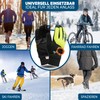 MIVELO Cycling Gloves with Thermal Fleece, Waterproof & Windproof Gloves,