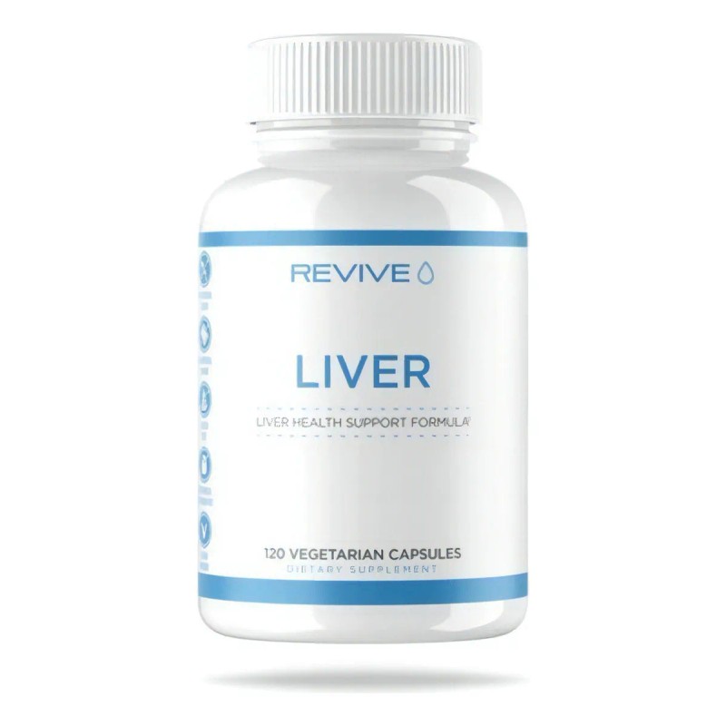 Revive Liver Salud Del Hgado 120 Vcaps Sabor Sin Sabor
