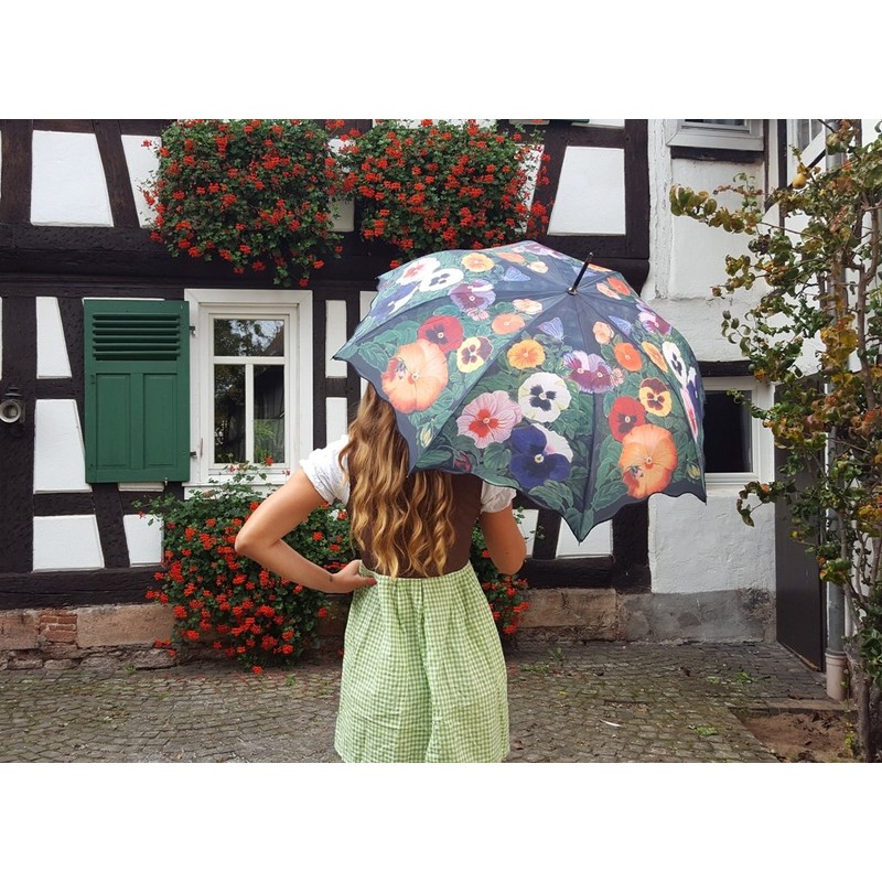 VON LILIENFELD® Folding Pocket Umbrella Automatic Lightweight auto open Telescopic
