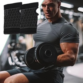 Compression Sleeve for Wrist, Soft Carpal Tunnel Brace, Portable Hand Guard, Lightweight Workout Supplies for Men, Women