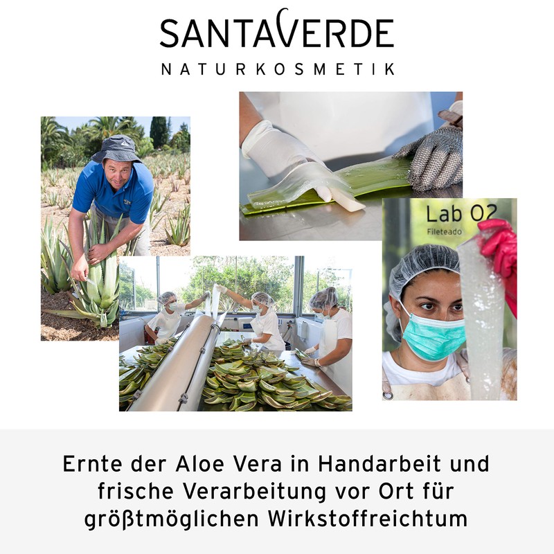 SantaVerde, Aloe Vera Gel, Pure, Unscented