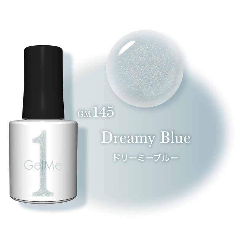 Gelmy One 2024 Winter Limited Color 145 Dreamy Blue Gel