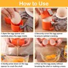 GTNCE 3 Pcs Egg Shell Opener, Egg Cracker Tool, Egg