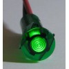 Solico 2V DC Panel Mount Green LED Indicator w/ Wires