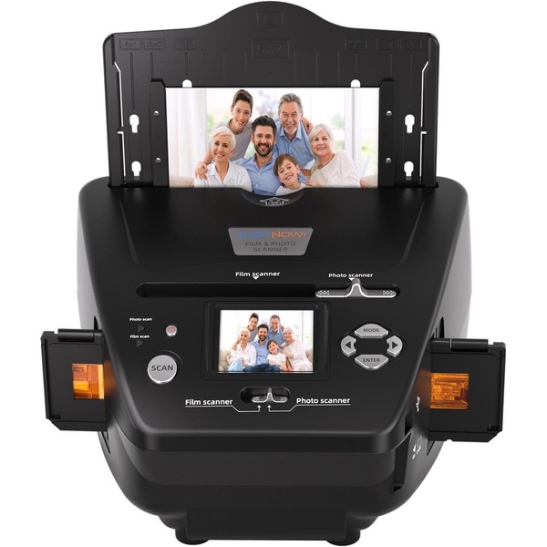 Eyesen Photo and Slide Scanner with 2.4” LCD Screen, Convert