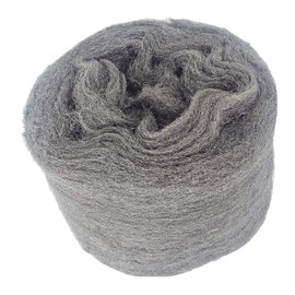 AKORD 120 g Steel Wire Wool, Grade 0000 Steel Wool Wire Wool for Glass Furniture Polishing Cleaning