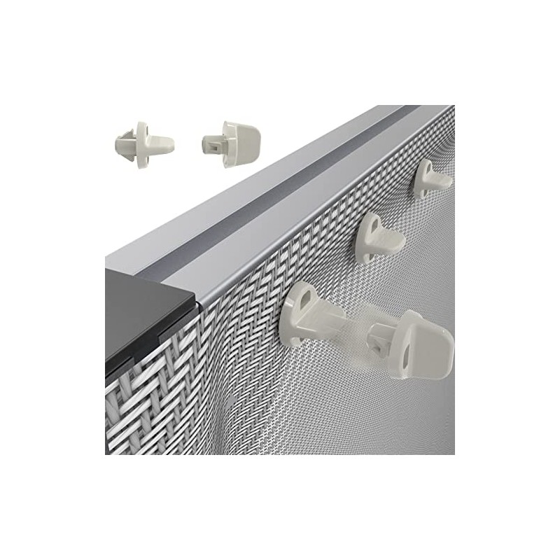 Tufting Knobs (100pcs), Easy Hand-Tightened, for Securing Tufting Cloth on