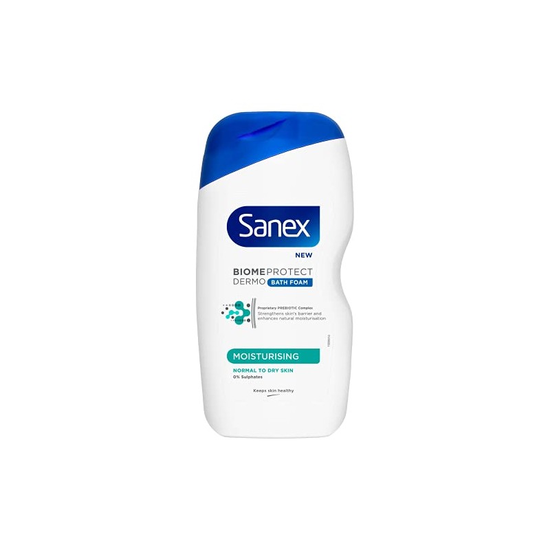 Sanex Bath Foam Dermo Moisturising 450ml