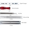 Chainsaw Sharpening Files Kit Universal Compatible with Sti-hl Chainsaw with