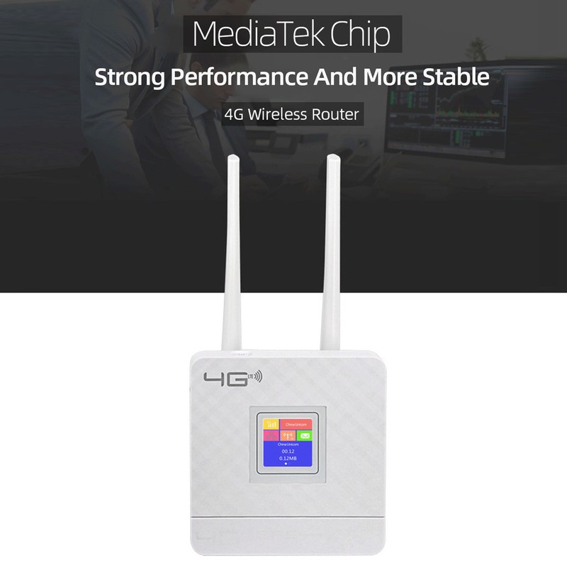4G LTE CPE Router 150Mbps DC 12V 1A 50 to