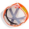 Centurion REFLEX SAFETY HELMET WHITE C/W ORANGE REAR FLASH