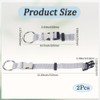 GORGECRAFT Pack of 2 Luggage Straps for Adding a Bag,