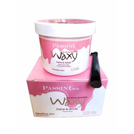 Passini Hair Removal Wax Products Microwave Hard Wax 3.5oz - For Smooth and Painless Hair Removal