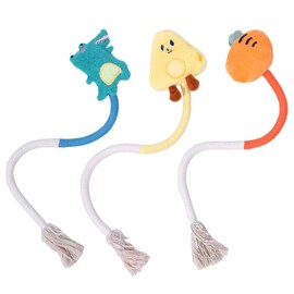 FFDHWU 3 Pieces Of Cat Toys, Cat Chewing Cotton Rope, Fun Chew Toys For Pets, Indoor Cat Interactive Toys, Pet Supplies