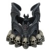 Ebros Gift Nosferatu Gothic Cathedric Twin Bats On Graveyard of