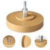 LIZMOF Decal Remover Eraser Wheel, 4 Inch Rubber Wheel Sticker