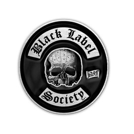 Black Label Society Metal Pin # 1 Sonic Brew Logo Badge Button 4 cm, Stainless Steel