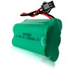 OXWINOU 6V 1300mAh Ni-MH AA Rechargeable Battery Pack with SM