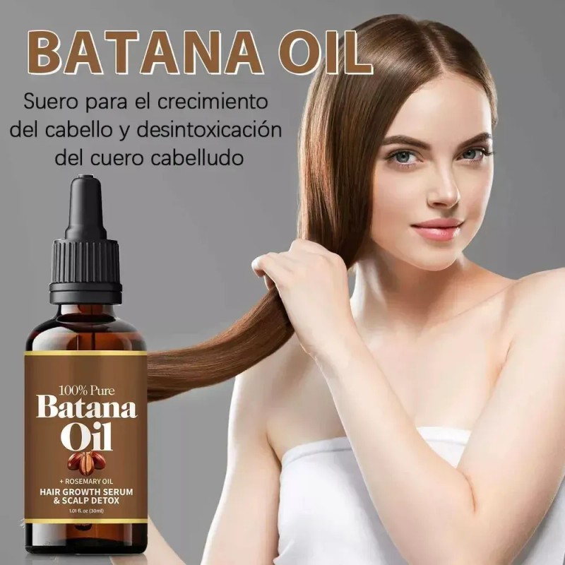 Aceite de Batana para Crecimiento del Cabello y Reparación Capilar