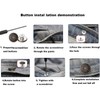 GIYOMI 20mm No Sewing Jeans Buttons Replacement Kit with Metal