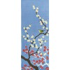Yamako 87547 Four Seasons Colored Cloth, Tenugui Hand Towel, Plum