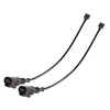 Frankberg 2 x Warning Contact Brake Pad Wear Front Axle