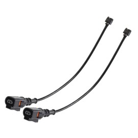 Frankberg 2 x Warning Contact Brake Pad Wear Front Axle Compatible with TT 8N3 8N9 2003-2006 911 991 2012-Present Golf IV 1J1 2002-2005 Brake Sensor
