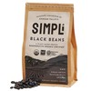 SIMPLi Regenerative Organic Certified Black Beans, Creamy and Rich Flavor,