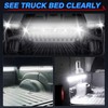 MICTUNING 3Pcs 60 Inch Truck Bed Lights - White Waterproof