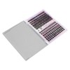 126 Cluster Lashes 10‑14mm Fluffy D Curl Individual Lashes for