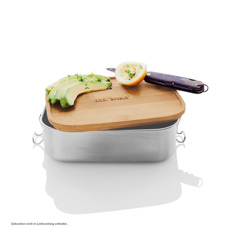 Tatonka Lunch Box I 800 Bamboo Volume: 0.8 L Stainless