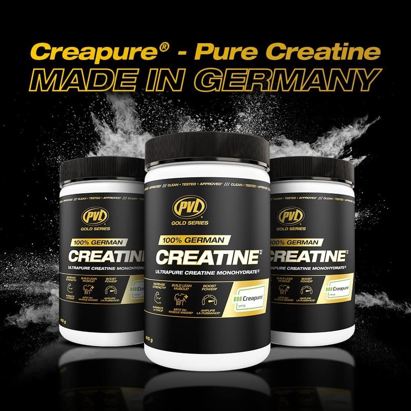 PVL Creapure Creatine - 100% Pure German Creatine monohydrate Powder