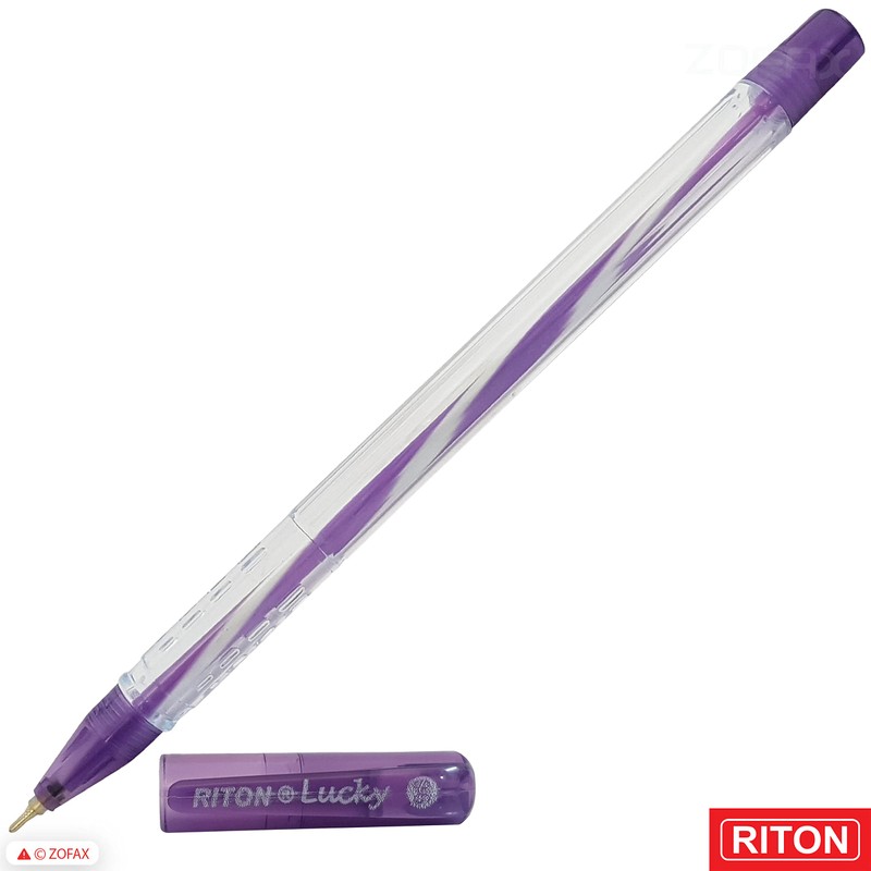 RITON Lucky 5 x 0.6mm Soft Needle Tip BLUE Ballpoint