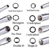 Hippotech 10 PCS Carburetor Adjustment Screwdriver Tool for Husqvarna Homelite
