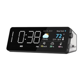 USB C Laptop Docking Station (7-in-1), USB C Hub with Screen, Multiple Built-in Apps, Docking Station with HDMI 4K@60Hz, 90W Max Power Delivery, 1 Gbps Ethernet, USB C Dock for Mac/Dell (Black)