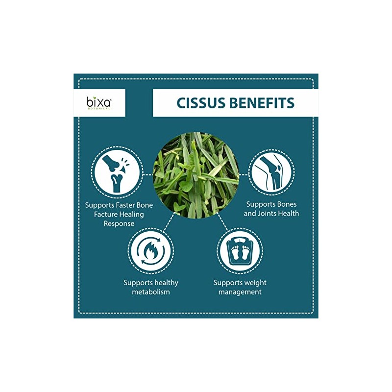 Cissus Powder (Cissus Quadrangularis/Hadjod) (200g / 7 Oz), Supports Bone