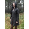 Burgschneider - Tunic Theresa - Black (XL, Unisex, Cotton) Medieval
