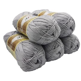 Alize 5 x 100 g Diva Wool Plain 500 g Mercerised Knitting Wool Microfiber Acrylic