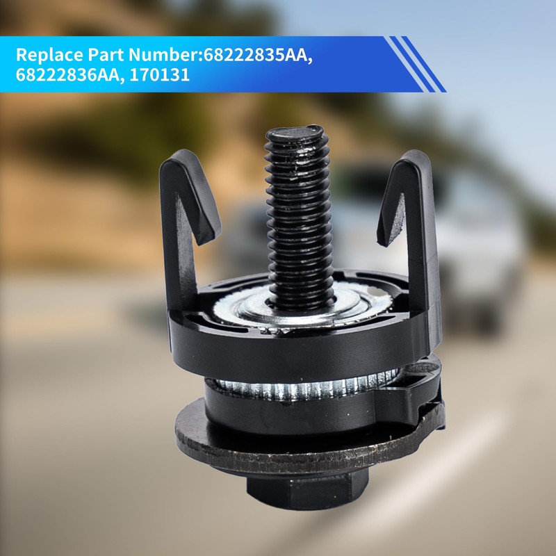 Rldym Headlamp Headlight Mounting Spacer Mount Clip 68222835AA for 2013-2018