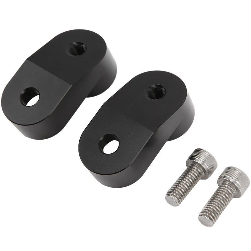 Pair Mirror Riser Adjustable CNC Billet Aluminum Replacement for Polaris
