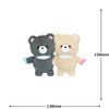 Crux Keychain Niko Nui Plush Bear Set of 2 Matching