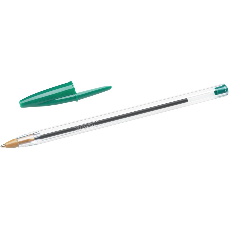 BIC Cristal Medium Ballpoint Pen, Green