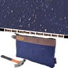 WELKINLAND Heavy-Duty Canvas Tool Pouch - 4PCS, 12" Waxed Canvas